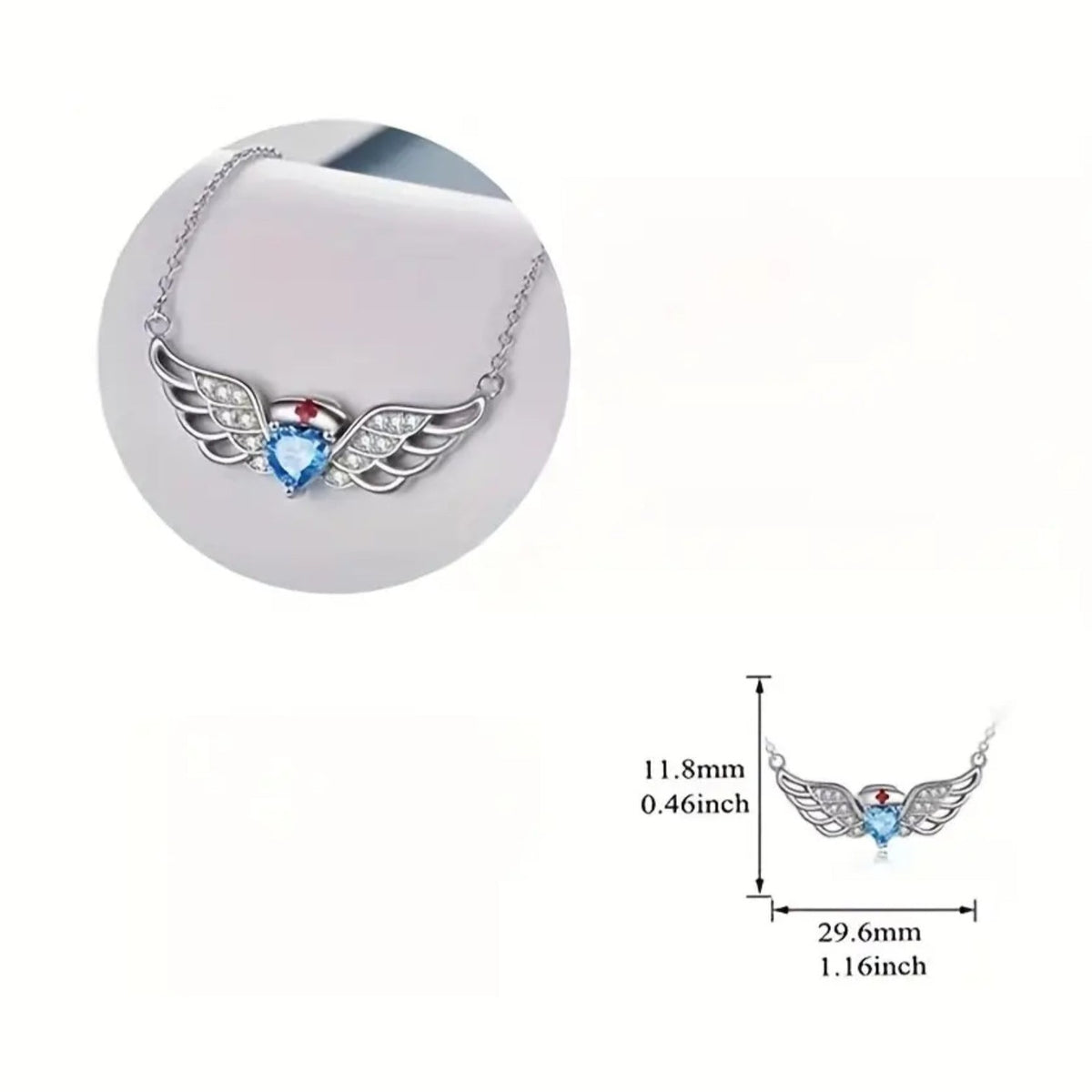 Dije Angel | Acero Inoxidable | Joyería Médica