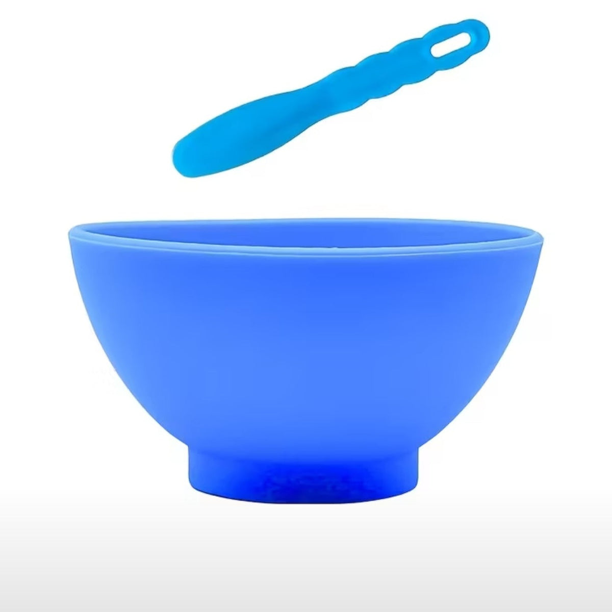 Tazón con Espátula Dental | Taza de Hule + Espátula | Kit 2 pzas | 12cm
