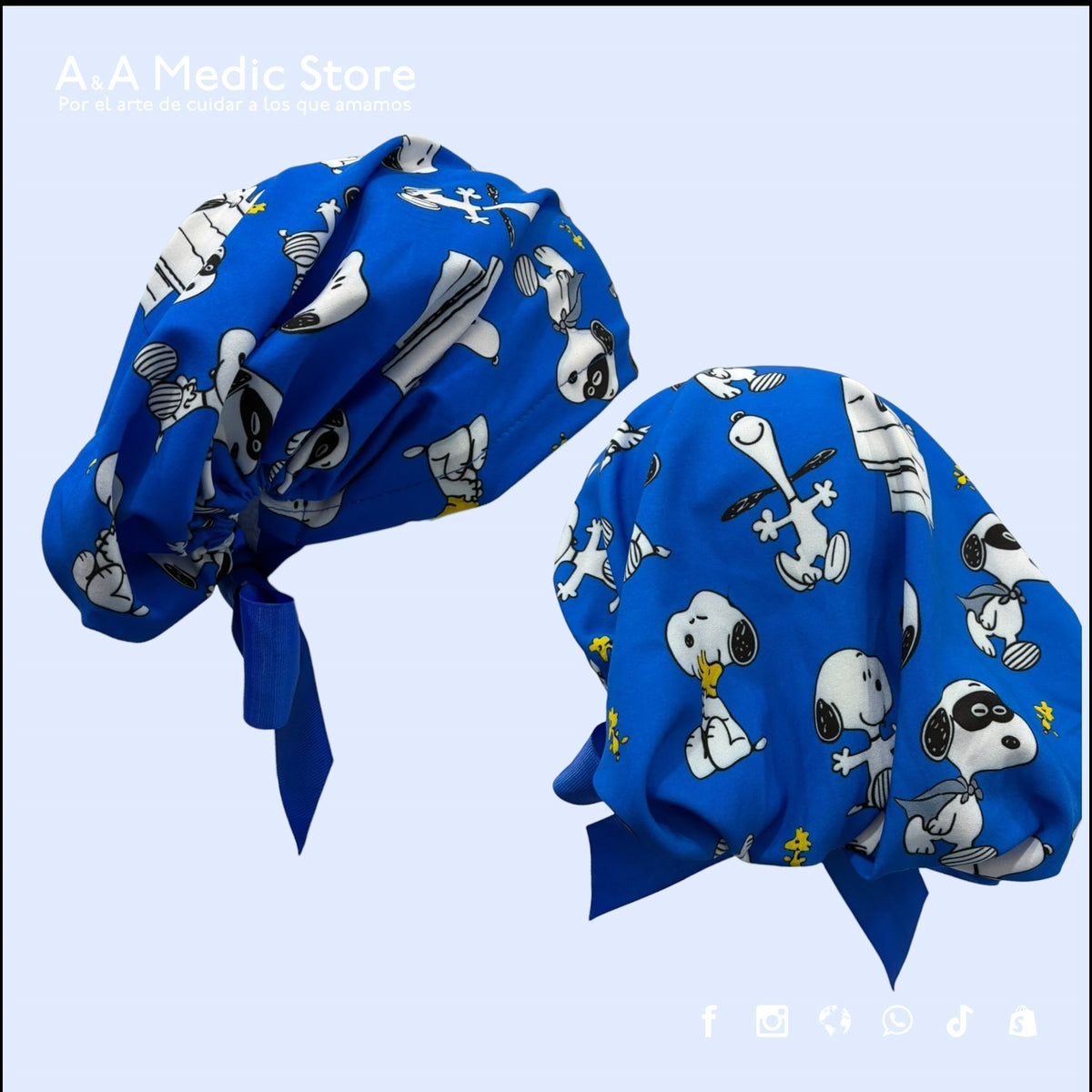 Gorro Quirúrgico Dama | Cofia con Listón para Cabello Largo