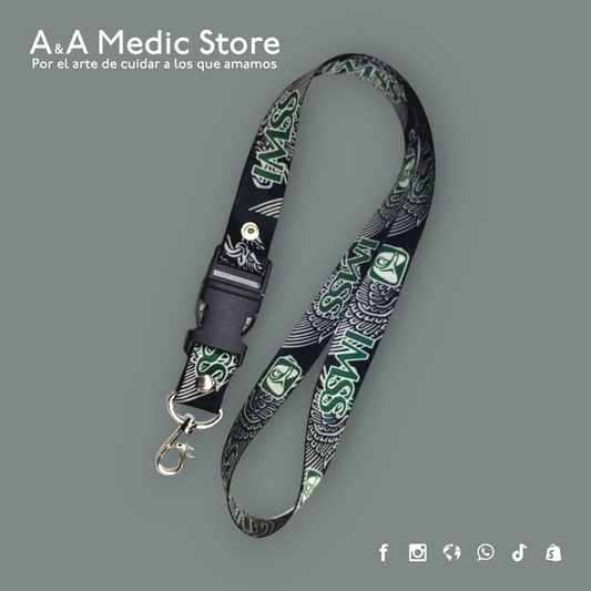 Lanyard IMSS | Porta Gafete para Personal de Salud