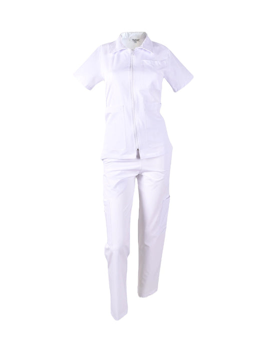Uniforme LUCAS | Filipina de Cierre + Pantalón Recto para Dama