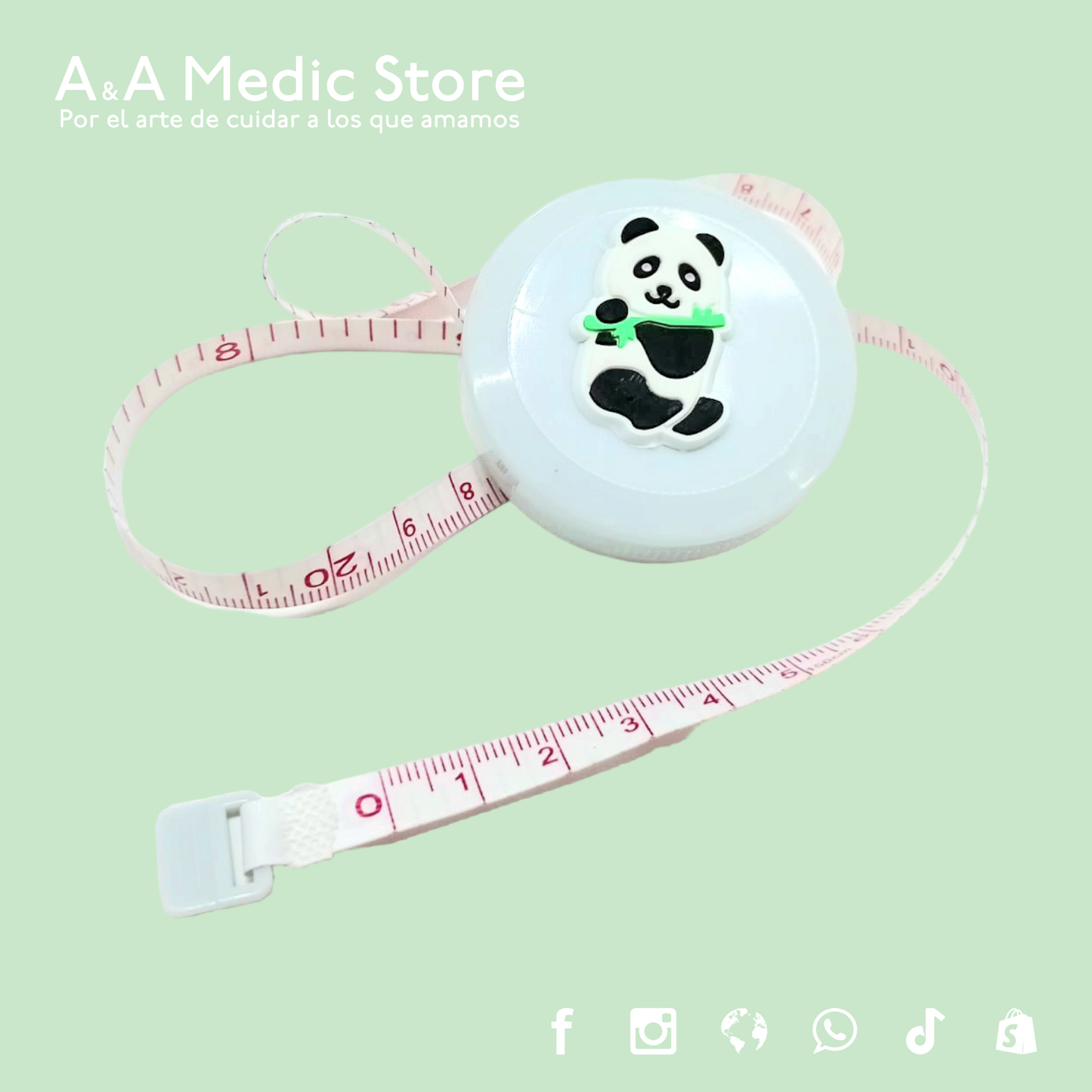 Cinta Métrica | 1.5 m | Diseños y Colores Variados | Para Personal de Salud