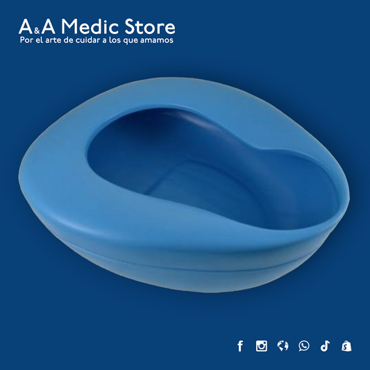 Cómodo Plástico Adulto | Cuña para Pacientes Encamados