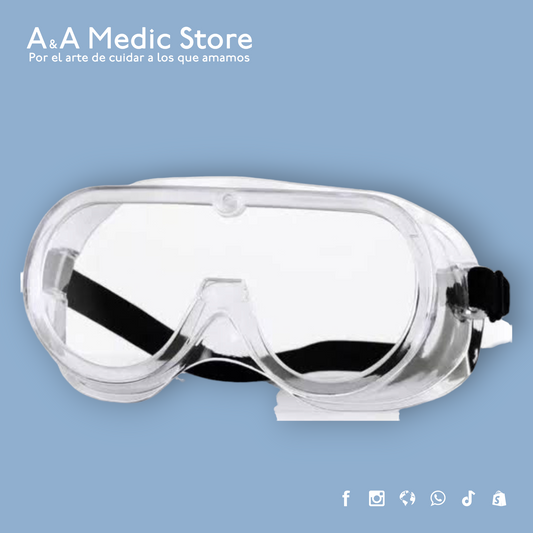 Goggles de Laboratorio | Protección Visual | Para Estudiantes y Personal de Salud