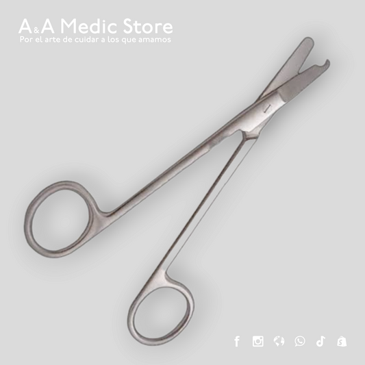 Tijera para Retiro de Puntos | Acero Inoxidable Alemán | 14cm