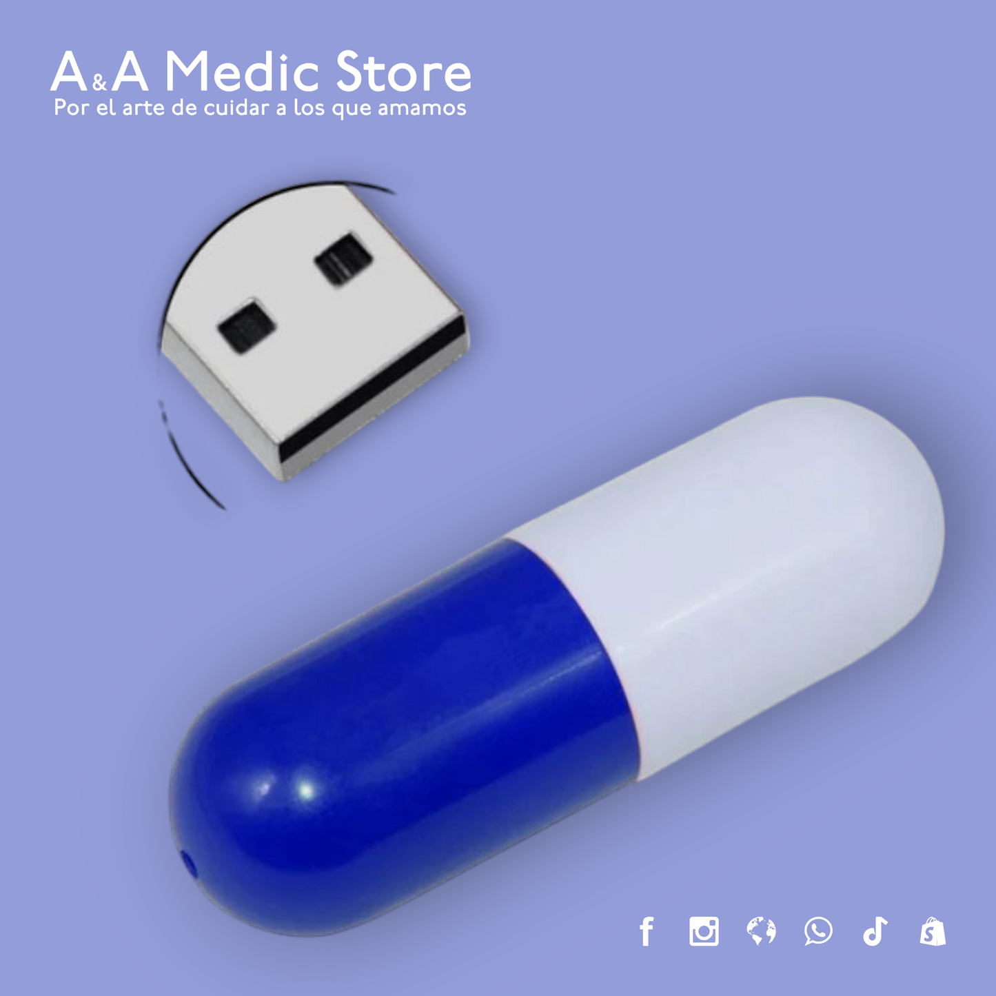 USB 32GB con Diseño | Variedad de Diseños | Para Personal de Salud