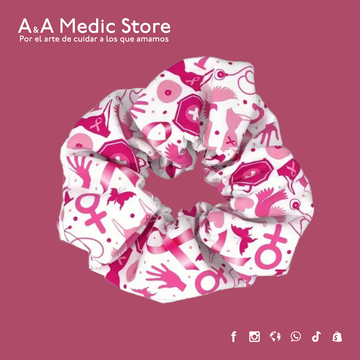 Scrunchies para Personal de Salud | Diseños Variados