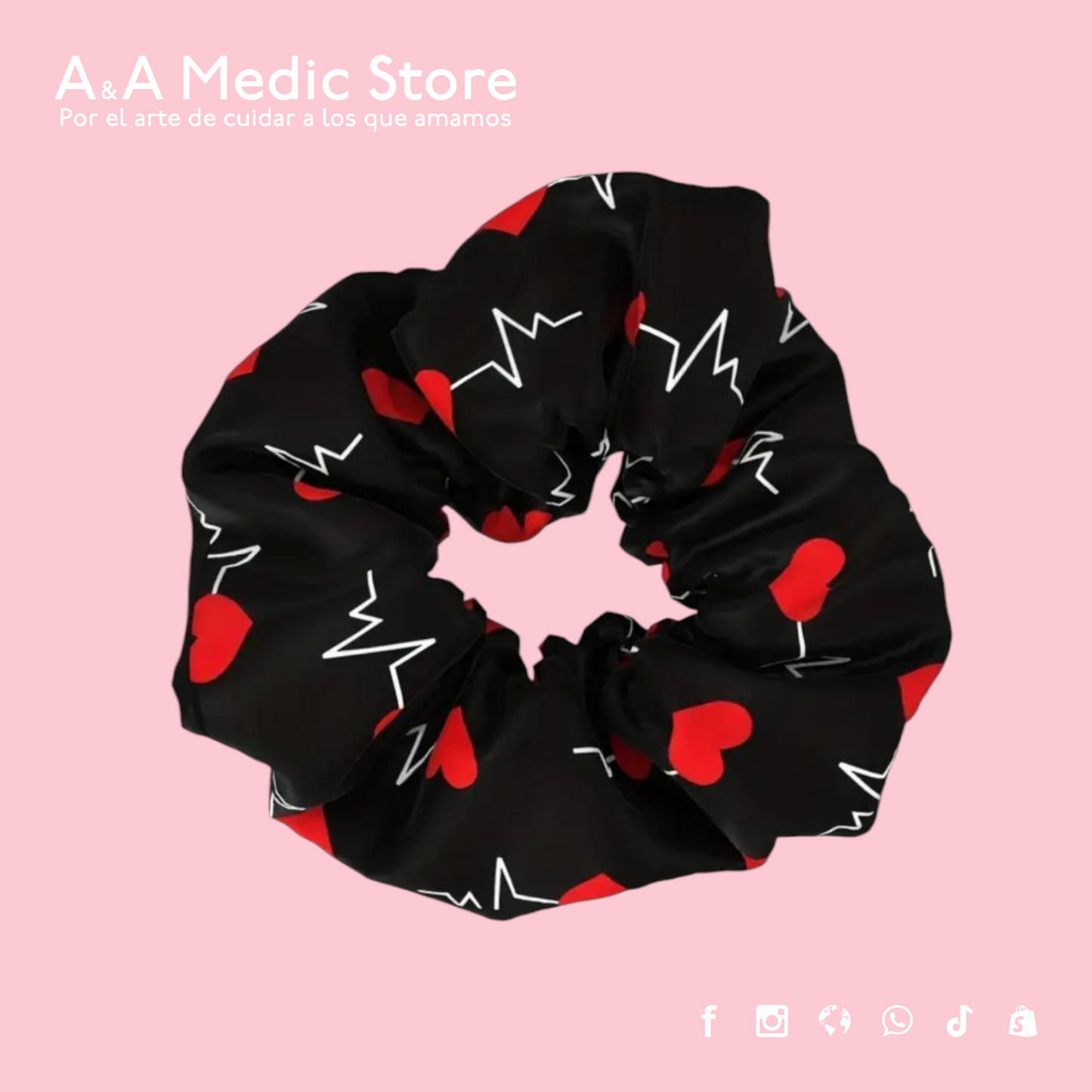 Scrunchies para Personal de Salud | Diseños Variados