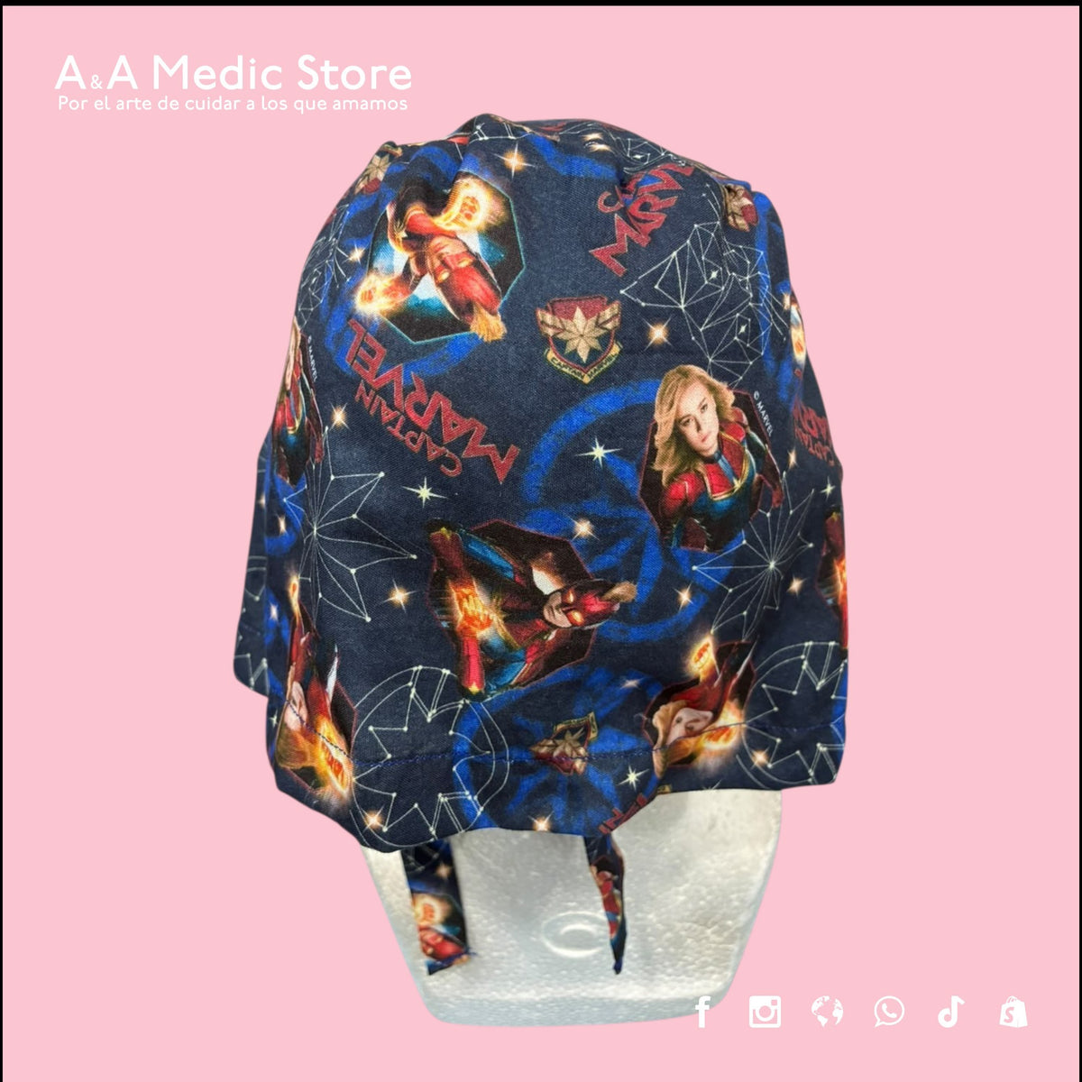 Gorro Quirúrgico Caballero | Estampados y Lisos | Tela Antifluidos