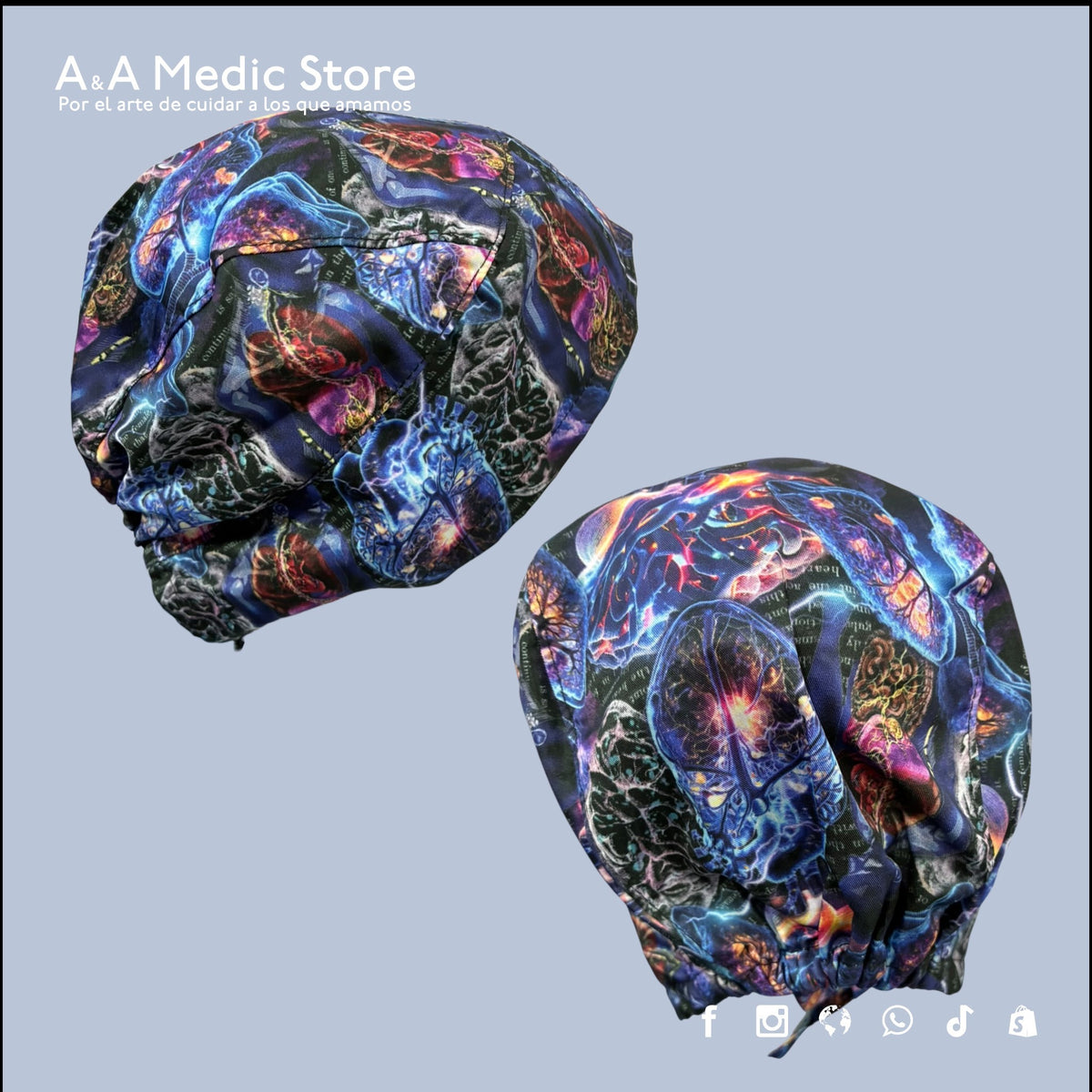 Gorro Quirúrgico Caballero | Estampados y Lisos | Tela Antifluidos