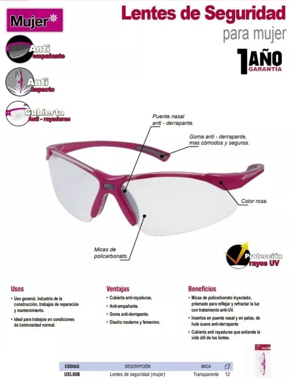 Lentes de Seguridad Premium | Protección Visual de Alto Rendimiento