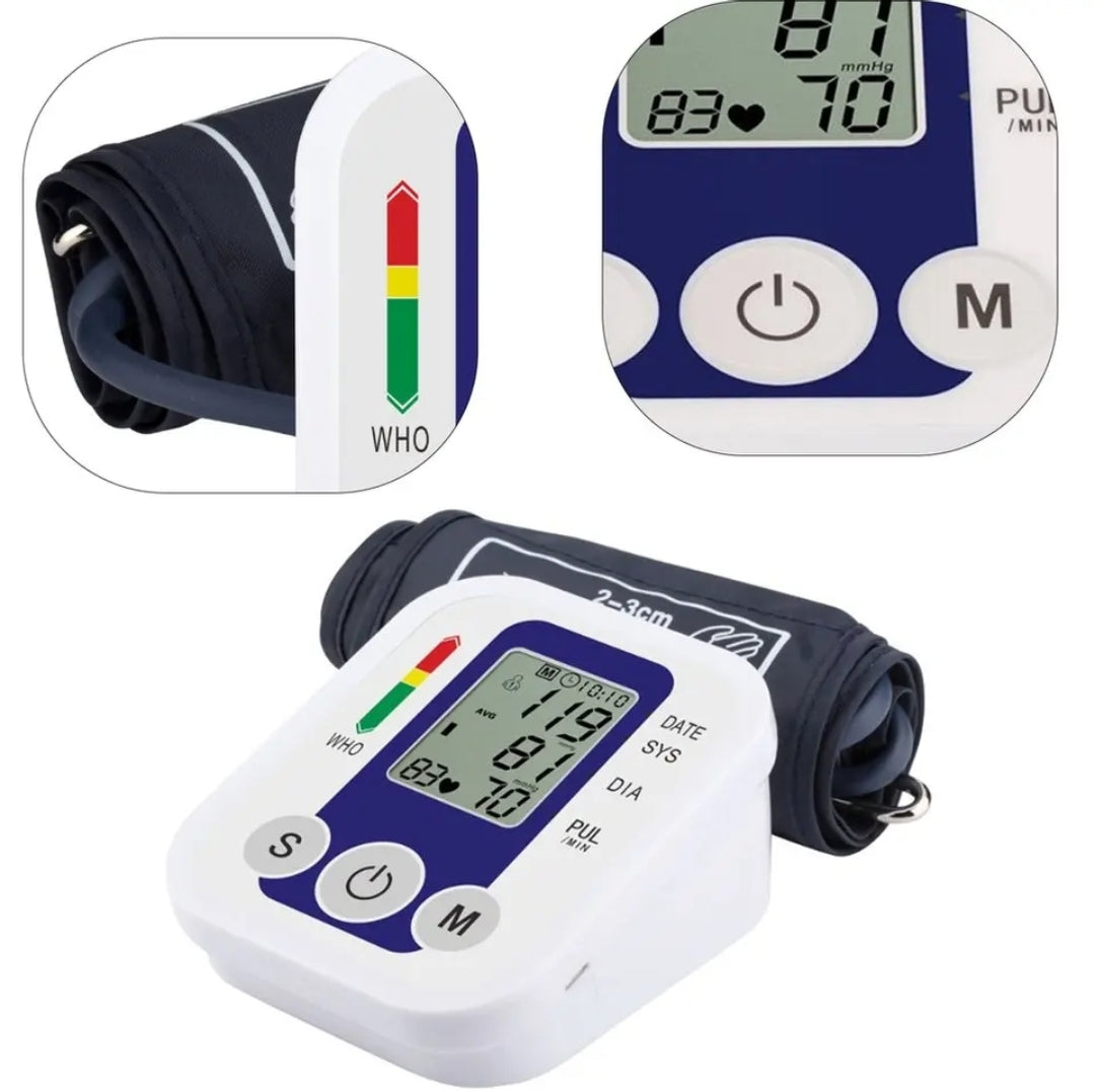 Baumanómetro Digital de Brazo | Monitor de Presión Arterial | Voz en Español