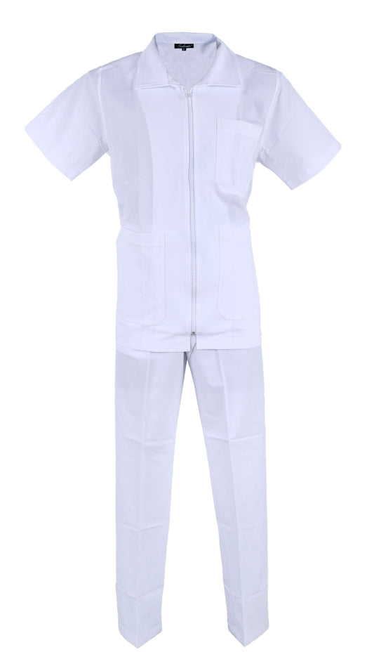 Uniforme LUCAS | Filipina de Cierre + Pantalón Recto para Caballero