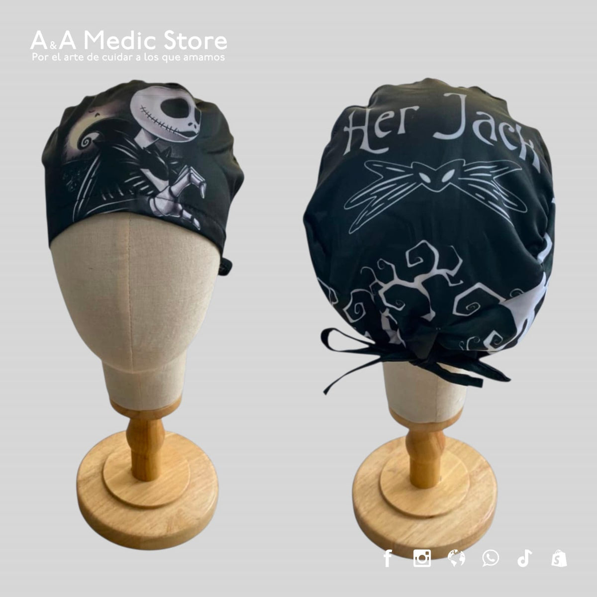 Gorro Quirúrgico Caballero | Día de Muertos y Halloween | Diseños Temáticos