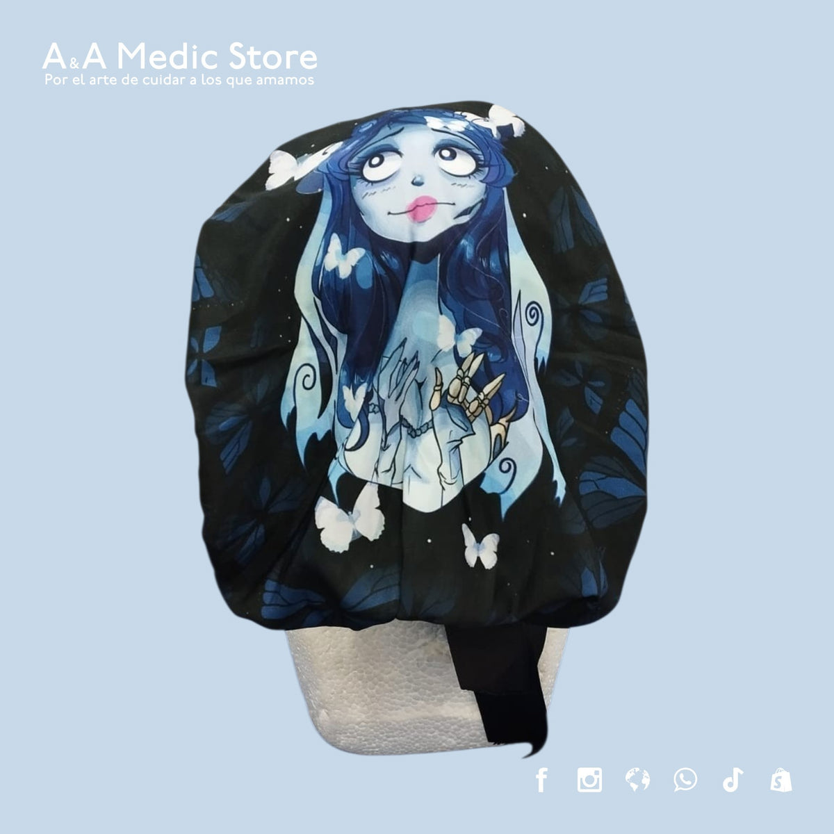 Gorro Quirúrgico Dama | Día de Muertos y Halloween | Diseños Temáticos