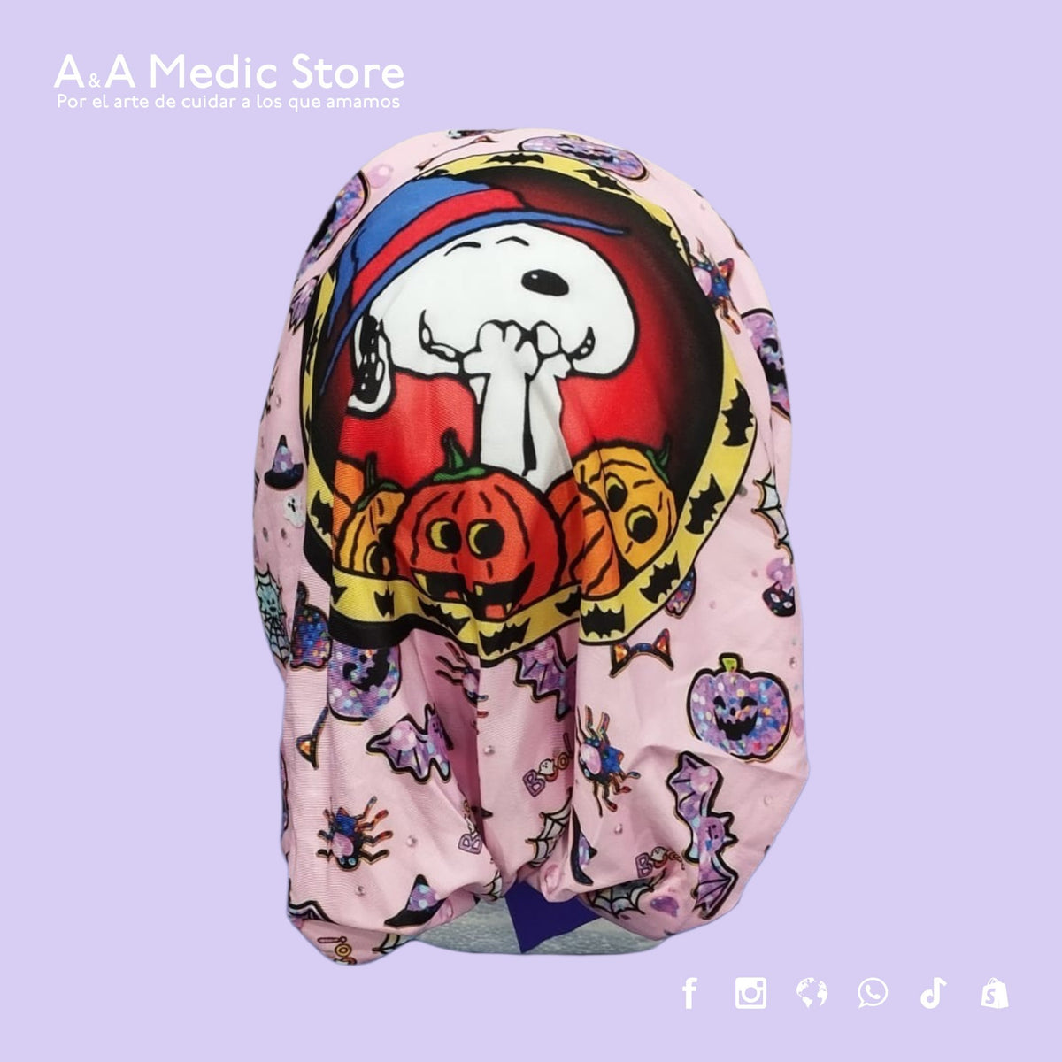 Gorro Quirúrgico Dama | Día de Muertos y Halloween | Diseños Temáticos