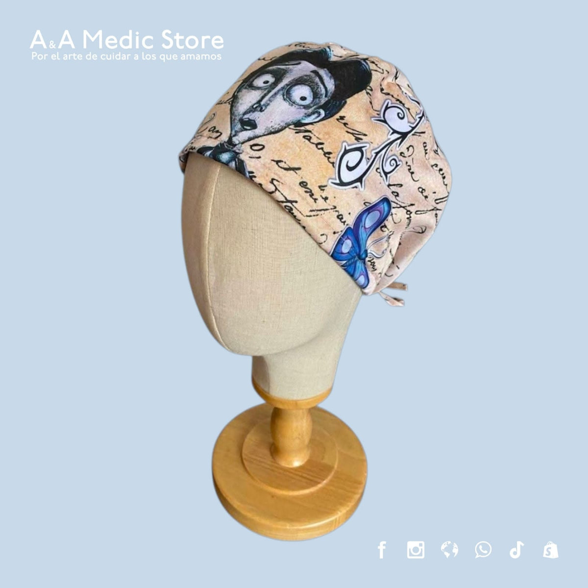 Gorro Quirúrgico Caballero | Día de Muertos y Halloween | Diseños Temáticos