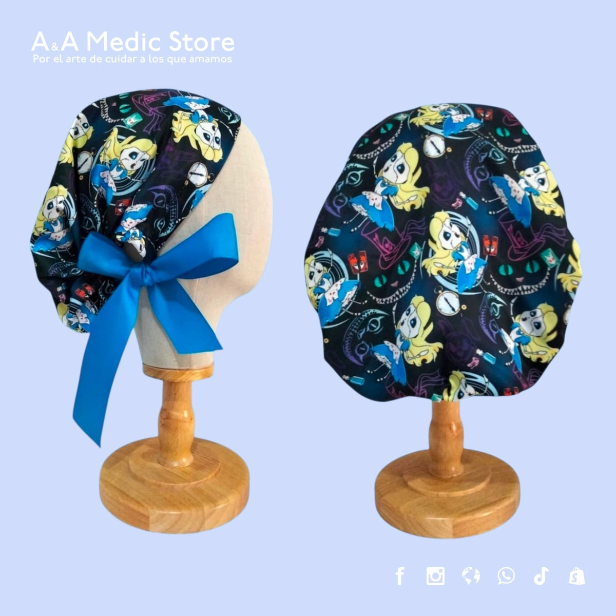 Gorro Quirúrgico Dama | Día de Muertos y Halloween | Diseños Temáticos