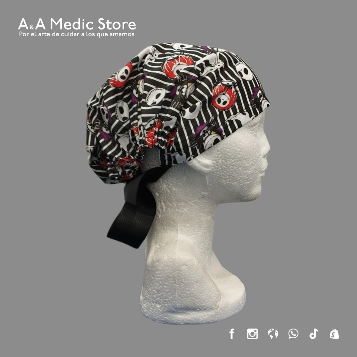 Gorro Quirúrgico Caballero | Día de Muertos y Halloween | Diseños Temáticos
