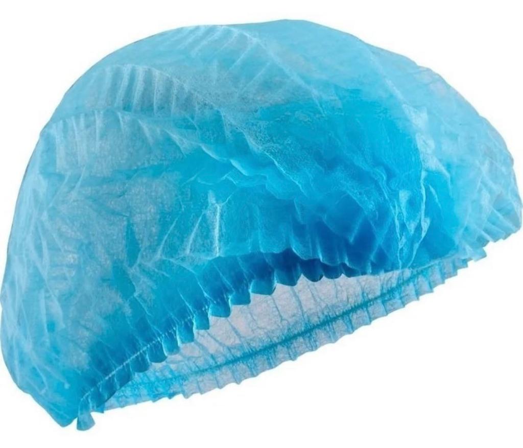 Gorro Desechable Dama Plisado | Tela No Tejida | Paquete de 3 pzas