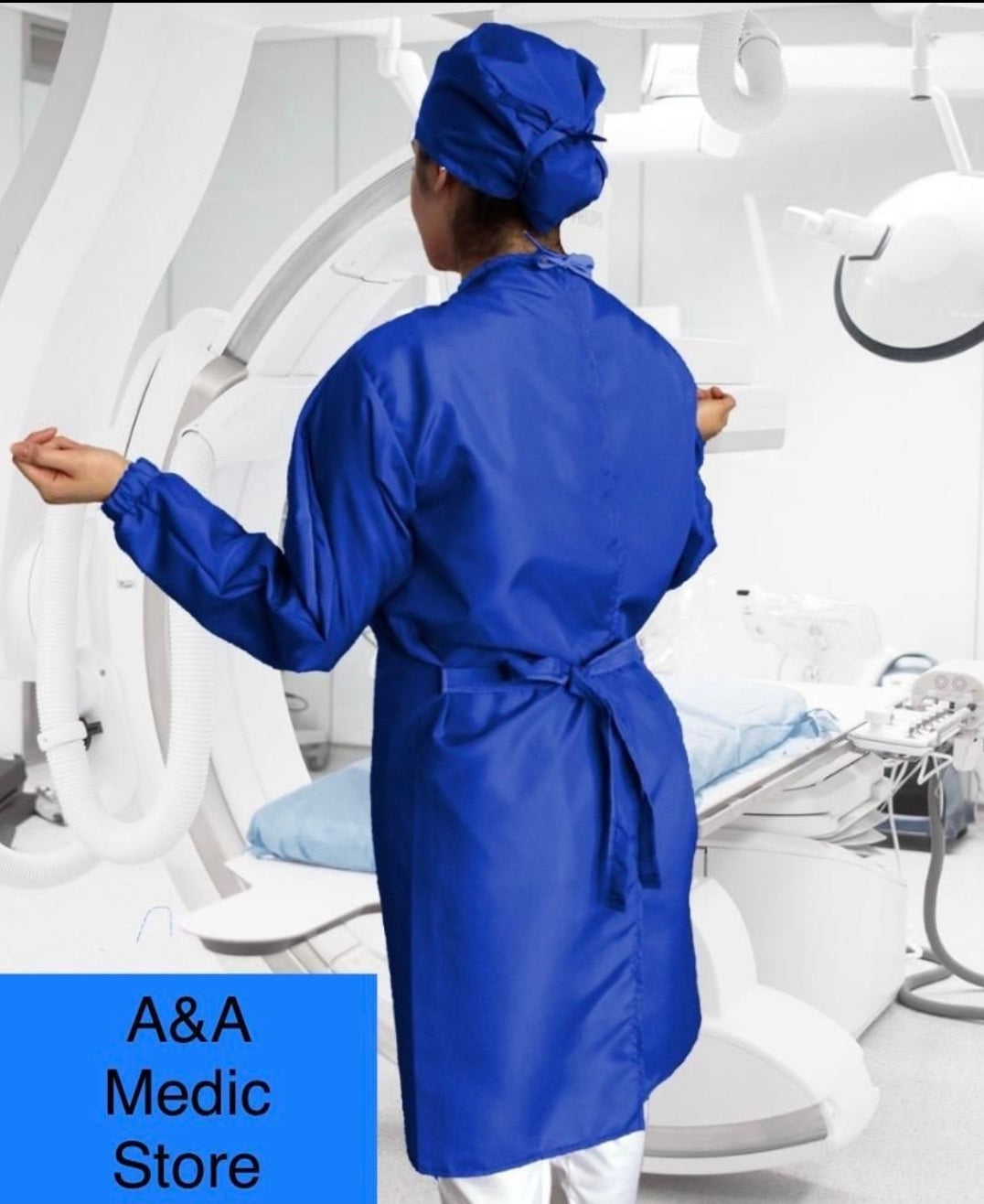Sobre Bata Quirúrgica | Antifluidos Laminada | Lavable y Compatible con Autoclave