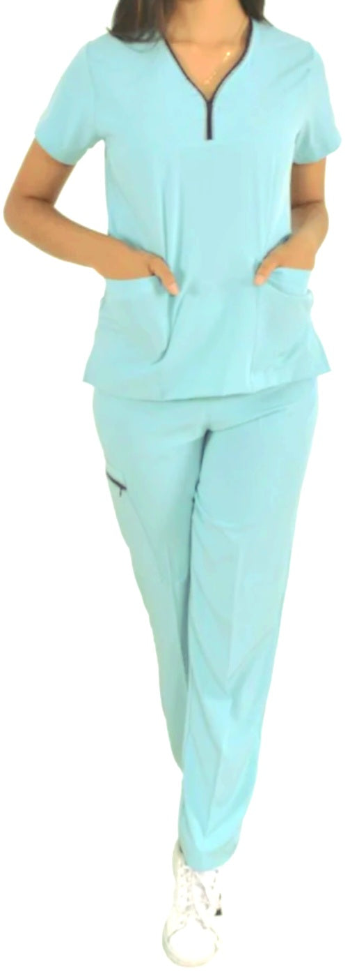 Pijama Quirúrgica KARY | Uniforme Médico para Dama